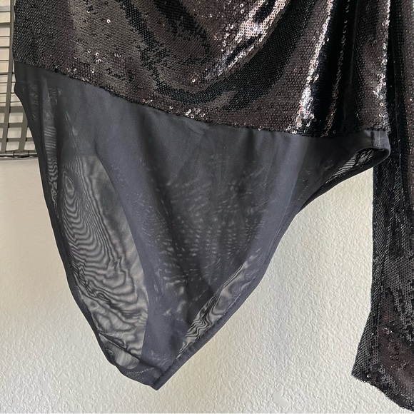 All saints Daphne sequin bodysuit - Picture 11 of 12